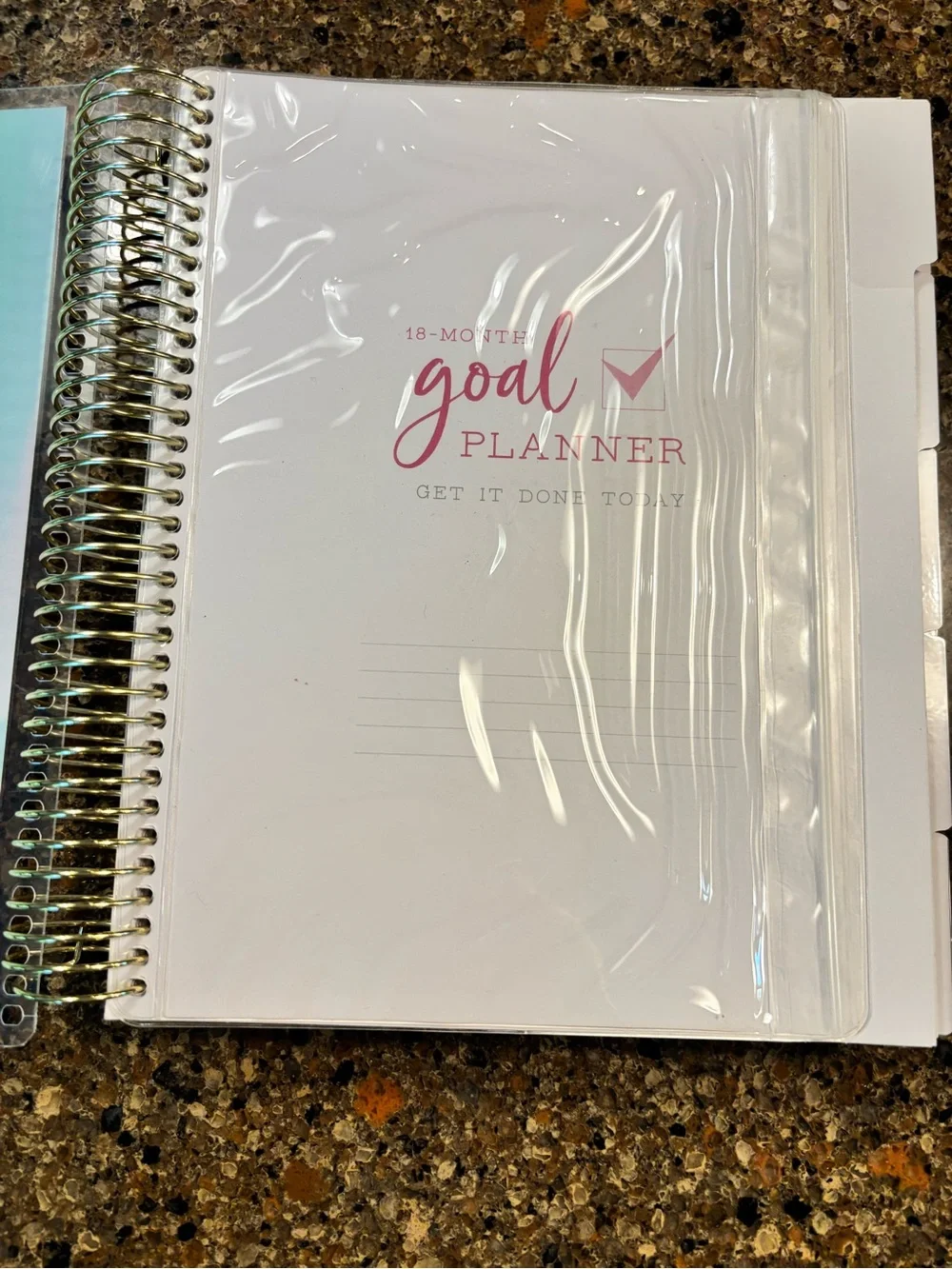 Make it Happen Back to School Spiral Bound Planner/lots of stickers
